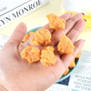 Nuggets de poulet KFC simulés, poulet frit, nourriture, en-cas occidentaux, jouets alimentaires, ornements, accessoires, accessoires de photographie - Product Image 3