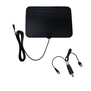 <span class=keywords><strong>Antenne</strong></span> <span class=keywords><strong>TV</strong></span> numérique d'intérieur HDTV <span class=keywords><strong>antenne</strong></span> avec 2M-5M amplificateur de Signal <span class=keywords><strong>cordon</strong></span> télévision <span class=keywords><strong>antenne</strong></span> F connecteur ATSC ISDB DVB-T DVB-T2 - Product Image 2
