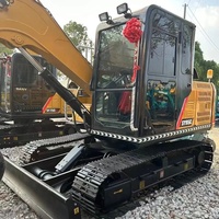 Excavator Hidrolik Crawler Sany SY95C Bekas 9.5 Ton Model 2022 Langsung dari Pabrik Tersedia Stok Mesin Pompa Gigi