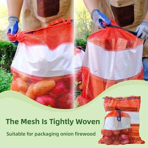Bolsas Transpirables para Leña y Sacos para Cebollas con Diseño Personalizable para Almacenamiento Agrícola de Patatas y Verduras - Product Image 6