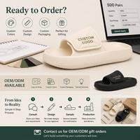 Sabots en EVA personnalisés avec logo, unisexes, pour l'été, imperméables, à séchage rapide, pour la plage, hôtel, complexe hôtelier, cadeaux promotionnels