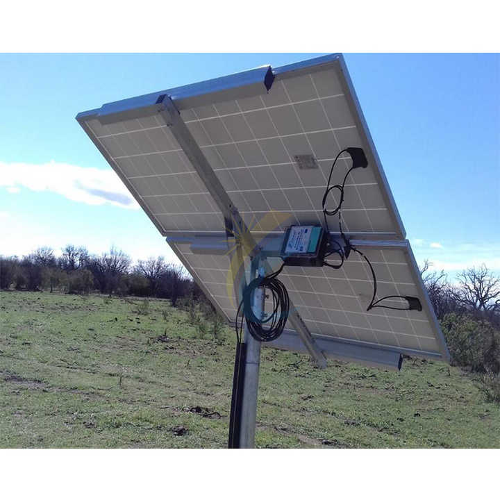 Adjustable Solar Panel Pole Ground Mount Bracket - Landpower Solar