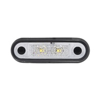 Lumière de courtoisie LED oblongue 3,2''x1'' pour camping-car, caravane, bateau, lampe intérieure, certification CE/RoHS