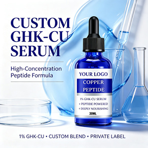 เซรั่มบำรุงผิวหน้า GHK-Cu คอปเปอร์เปปไทด์ ปรับแต่งได้ 0.2%-2% เซรั่มบลูคอปเปอร์เปปไทด์  เปปไทด์ ต่อต้านริ้วรอย กระชับผิว - Product Image 2