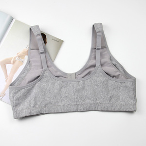 <span class=keywords><strong>Reggiseno</strong></span> Post-Operatorio per Mastectomia con Tasca, Chiusura Frontale, Senza Ferretto, Coppa Morbida in <span class=keywords><strong>Cotone</strong></span>, per Donne Adulte, Taglia Media, Spalline Sottili - Product Image 2