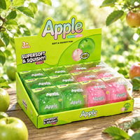 Jouet Squishy en Forme de Fruit (Pomme, Mangue, Pomme de Terre, Fraise) – Jouet Anti-Stress Souple et Extensible en TPR pour la Décompression