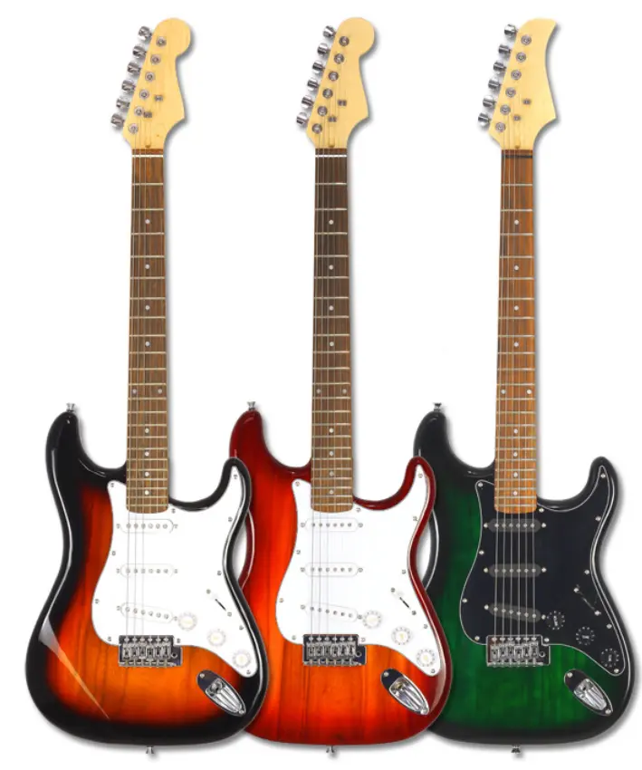 Guitarras elétricas oco personalizadas da fábrica, 6 cordas