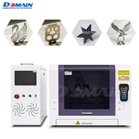 Découpeuse laser à fibre de bureau DOMAINLASER Mini CNC 800W 1200W 1500W pour tôle, or, argent, laiton, bijoux Bwt Max JPT