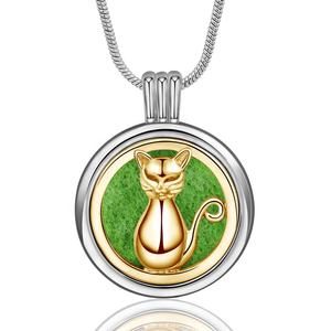 香水アロマエッセンシャルオイルアロマセラピーディフューザーロケットペンダントネックレス - Product Image 2