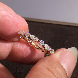 Anello Geometrico a Forma di Marquise, Stile Minimalista per Donne - Product Image 2