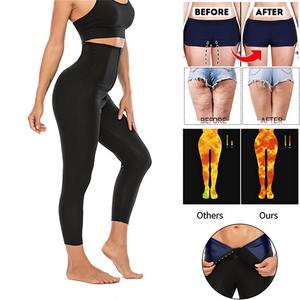 Yoga sudor Shapewear para mujeres Control de barriga Shapewear Shaper Butt Shaper <span class=keywords><strong>Leggings</strong></span> cintura entrenador <span class=keywords><strong>Leggings</strong></span> sudorosos pantalones cortos T Pantalones - Product Image 6