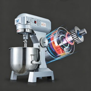 Mélangeur <span class=keywords><strong>à</strong></span> pâte industriel professionnel multifonctionnel de 30L/5kg pour gâteaux, pains et aliments, équipement de boulangerie commercial <span class=keywords><strong>à</strong></span> haute efficacité - Product Image 4