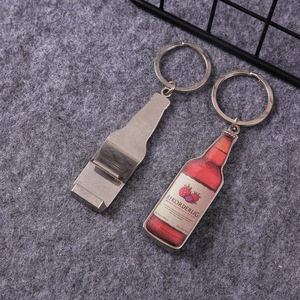Llavero de Botella de Cerveza de Aleación de Zinc con Impresión Digital, Regalo Promocional Duradero - Product Image 2