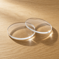 Vente en gros usine – Verres optiques asphériques monofocaux HMC 70 mm 1.60 MR-8 à épaisseur personnalisée pour lunettes