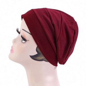 Nuevo Diseño de Turbante Musulmán 3D con Flores para Mujer, con Accesorios para el Cabello, para Otoño, para Dormir, para Uso Diario, Informal, al Aire Libre - Product Image 4