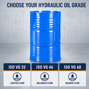 น้ำมันไฮดรอลิกเกรดอาหาร ISO VG 32 46 68 น้ำมันหล่อลื่นทนอุณหภู<span class=keywords><strong>ม</strong></span>ิสูงสำหรับปั๊มอุตสาหกรรม เครื่องอัด และระบบไฮดรอลิก - Product Image 2