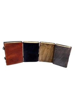 Vintage 100% Genuine Leather Journal <b>Book</b> Of Spells Prop Gifts Halloween Decoration Decor Notebook Brown Color <b>Diary</b> - Product Image 4