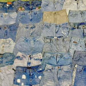 Pacas de Ropa Usada de Verano al por Mayor, Shorts de Mezclilla para Mujer de Segunda Mano, Shorts de Jeans Usados de Primera Calidad, Mini Shorts de Ropa Usada - Product Image 5