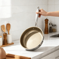 Ensemble de casseroles classiques FLEY, articles de cuisine pour la maison, articles de cuisine en gros, outils de cuisine pratiques pour la maison et le jardin, outils de cuisine essentiels pour un usage domestique