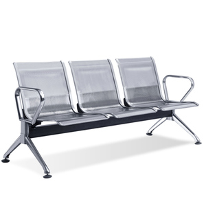 Chaises d'attente en métal pour hôpital, chaises d'attente anti-rouille pour aéroport, sièges d'attente - Product Image 1