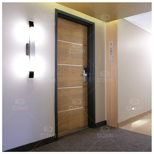 Puertas de fabricante superior de China para hoteles, puerta de madera personalizada para Hotel, 90min, puerta de madera a prueba de fuego - Product Image 3