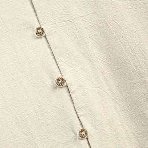 <span class=keywords><strong>เสื้อ</strong></span>สูทถัง<span class=keywords><strong>จีน</strong></span>แบบดั้งเดิมของผู้ชายเสื้อผ้าป่านแขนยาวคอปกตั้งทรงหลวมไซส์ใหญ่ฤดูใบไม้ร่วง - Product Image 3