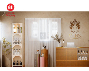 Estantes de Exhibición Personalizados para Tiendas de Cuidado de la Piel |   Exhibidor de Perfumes y Góndola para Maquillaje para Tiendas de Cosméticos Modernas - Product Image 4