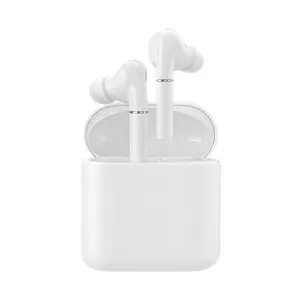 Haylou T19 headphone TWS BT, earphone sentuh Sensor inframerah APTX penghilang kebisingan, pengisian daya nirkabel