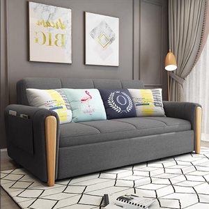 Sofá <span class=keywords><strong>Cama</strong></span> de Tela Multifuncional de Estilo Moderno y Alta Calidad, Sofá <span class=keywords><strong>Cama</strong></span> Plegable para Sala de Estar con Almacenamiento para Apartamentos Pequeños - Product Image 4