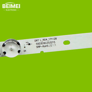 Bande de rétroéclairage LED TV DRT L _ R04 _ 171128 wh M41-00543A pour <span class=keywords><strong>SONY</strong></span> <span class=keywords><strong>KD</strong></span>-55XF7003 6LED 3V 10 pièces/ensemble - Product Image 5