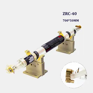 Zurong ZRC-40 lazer Co2 karışık 50W tüp 40W Synrad Co2 Rf Metal lazer tüp mühürlü Co2 lazer tüp