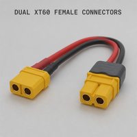 Connecteurs de charge réglables électriques à courant élevé pour modèles d'avions, mâles et femelles fixes Xt60e-f et Xt60e-m