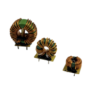 Inducteur toroïdal à noyau magnétique NiZn, bobine à anneau, bobine toroïdale à courant élevé, serpentin traversant, suppresseur EMI haute fréquence à faible perte