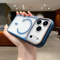 Nouvelles coques de téléphone intelligentes magnétiques sans fil pour iPhone 16 15 Pro Max, coque arrière antichoc pour iPhone 13 14 12