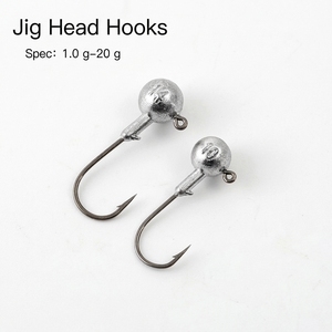 Ganci Jig Head in Metallo Grezzo da 1g-20g <span class=keywords><strong>per</strong></span> Esche Artificiali Morbide e Soft Lures - Vendita all'Ingrosso - Product Image 2