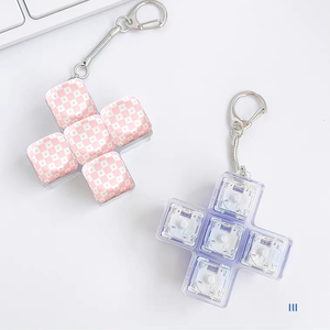 Teclas Mecánicas Personalizadas con Forma de Botón para Dedos, Calmantes y Antiestrés para Oficina, Llavero de Regalo para Niños y Adultos - Product Image 3