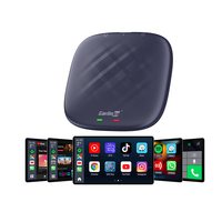 Boîtier intelligent Carlinkit Android 13 AI Box avec adaptateur CarPlay sans fil 8/128 Go 6125, avec emplacement pour carte SIM et TF, pour Apple, YouTube, Netflix