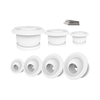 Diffuseur d'air avec amortisseur Sortie d'air Diffuseur sphérique de plafond pour système de climatisation