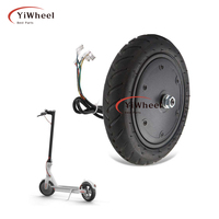 Motor de cubo de scooter eléctrico de 350W con rueda de 8,5 pulgadas para piezas de repuesto de rueda delantera Xiaomi M365 Pro