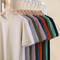T-shirt à manches courtes 270 Gsm Heavyweight, T-shirt et chemise pour hommes Dtg de grande taille en pur coton 100% avec logo personnalisé
