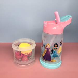 Garrafa de água plástica <span class=keywords><strong>Lenticular</strong></span> 3D durável com tampa esteticamente agradável revestido estilo direto bebendo água fervente para viagens - Product Image 3