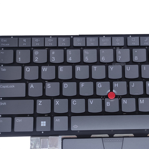 Teclado de ordenador portátil con retroiluminación gris inglés de EE. UU. Para Lenovo para <span class=keywords><strong>ThinkPad</strong></span> X1 Yoga Gen 7 7th 314108962666 teclado de repuesto - Product Image 4