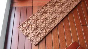 High Quality Exterior Floor Decoration Wood Deck Floor Tile Garden Deck Tile