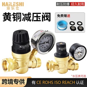 Vanne de réduction de pression réglable Dn15 1/2 po, norme américaine, pour l'alimentation en eau et l'utilisation en jardin - Product Image 3