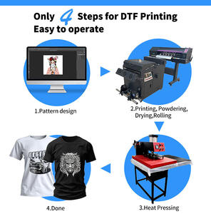 Goosam ม้วนฟิล์ม Dtf สำหรับสัตว์เลี้ยงพิมพ์ลายเปลือกเย็นด้านเดียวแบบพิเศษขนาด24นิ้ว30ซม. 60ซม. 30 60ซม. สีเงินแวววาว - Product Image 3