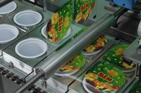 Machine de remplissage et de scellage automatique-Scelleuse de boissons à double tasse pour thé, jus, smoothies-Scelleuse de tasses commerciale à grande vitesse