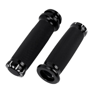 Manopole Elettroniche da 1'' (25mm) per Manubrio, Compatibili con Harley Touring CVO Street Glide <span class=keywords><strong>Softail</strong></span> Fat Boy - Product Image 3