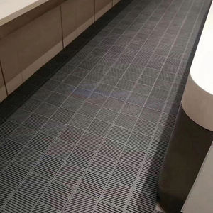 Interlocking <b>Plastic</b> Garage Floor Tiles Square Textured Non Slip Waterproof Indoor Industrial <b>Flooring</b> Mats - Product Image 6