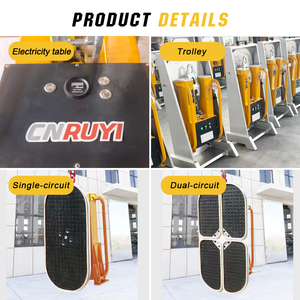 تصميم مدمج قابل للدوران 360 درجة °   رافعة زجاج تعمل بالتفريغ بسعة 500 كجم مع وسادة مطاطية واحدة للوحات الساندويتش الزجاجية والأسطح الأخرى - Product Image 2