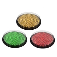 Penjual Lampu Lalu Lintas Bola Merah Dia.300mm dengan Modul Lampu Lalu Lintas LED Lensa Fresnel